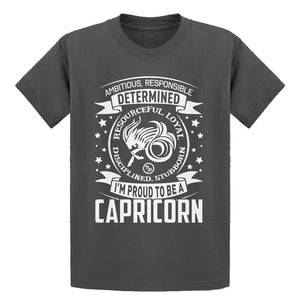 Youth Capricorn Zodiac Astrology Kids T-shirt