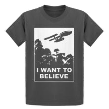 Youth I Want to Believe Space Ship Kids T-shirt