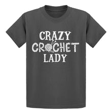 Youth Crazy Crochet Lady Kids T-shirt