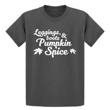 Youth Leggings, Boots, and Pumpkin Spice Kids T-shirt