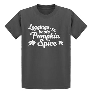 Youth Leggings, Boots, and Pumpkin Spice Kids T-shirt