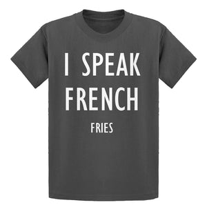 Youth I Speak French Fries Kids T-shirt