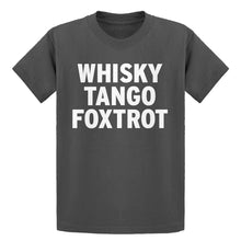 Youth WHISKY TANGO FOXTROT Kids T-shirt