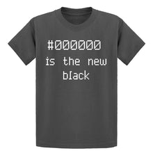 Youth 000000 is the new black Kids T-shirt