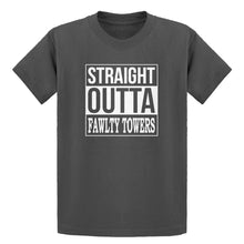 Youth Straight Outta Fawlty Towers Kids T-shirt