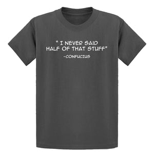 Youth Confucius say Kids T-shirt