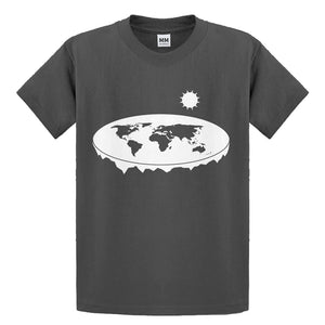 Youth Flat Earth Kids T-shirt