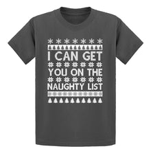 Youth I can get you on the Naughty List Kids T-shirt