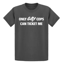 Youth Only Gay Cops Can Ticket Me Kids T-shirt