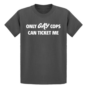 Youth Only Gay Cops Can Ticket Me Kids T-shirt