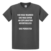 Youth She Persisted Venus Fist Kids T-shirt
