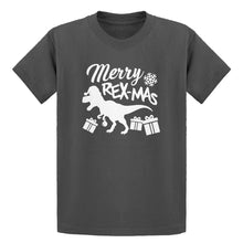 Youth Merry Rex-Mas Kids T-shirt