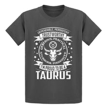 Youth Taurus Astrology Zodiac Sign Kids T-shirt