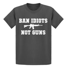 Youth Ban Idiots Not Guns Kids T-shirt