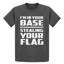 Youth I'm In Your Base Stealing Your Flag Kids T-shirt