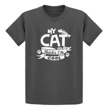 Youth My Cat Thinks I'm Cool Kids T-shirt