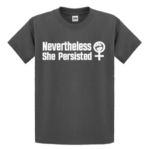 Youth She Persisted Bold Kids T-shirt