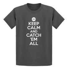 Youth Keep Calm and Catch em All! Kids T-shirt