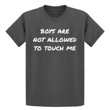 Youth Boys are not Allowed to Touch Me Kids T-shirt