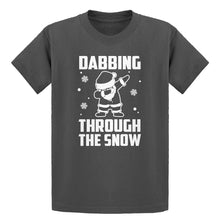 Youth Dabbing through the Snow Kids T-shirt