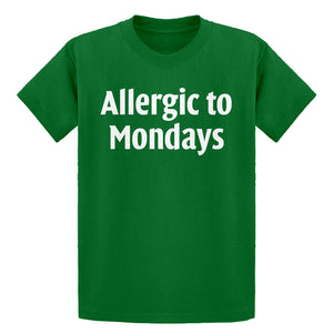 Youth Allergic to Mondays Kids T-shirt