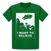 Youth I Want to Believe Star Ship Kids T-shirt