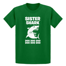 Youth Sister Shark Kids T-shirt