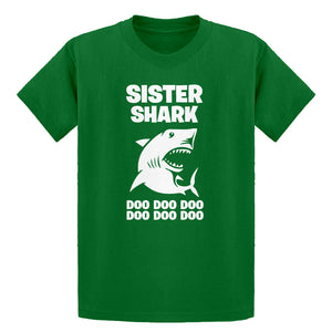 Youth Sister Shark Kids T-shirt
