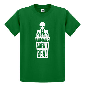 Youth Humans Aren't Real Kids T-shirt
