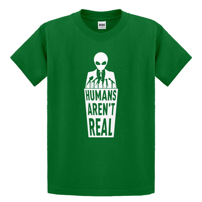 Youth Humans Aren't Real Kids T-shirt
