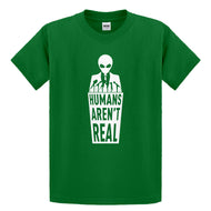 Youth Humans Aren't Real Kids T-shirt