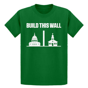Youth Build This Wall Kids T-shirt