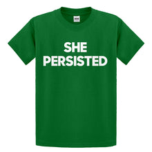 Youth She Persisted Kids T-shirt