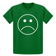 Youth Sad Face Kids T-shirt