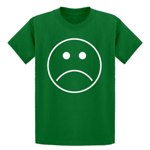 Youth Sad Face Kids T-shirt