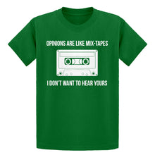 Youth Opinions are like Mixtapes Kids T-shirt