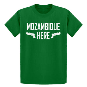 Youth Mozambique Here Kids T-shirt