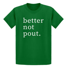 Youth Better Not Pout Kids T-shirt