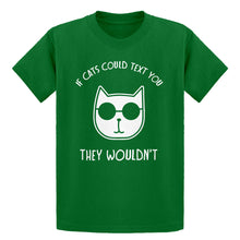Youth If Cats Could Text Kids T-shirt