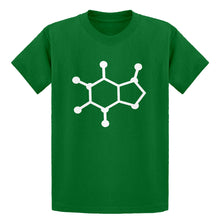 Youth Caffeine Molecule Kids T-shirt