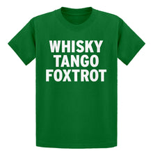 Youth WHISKY TANGO FOXTROT Kids T-shirt