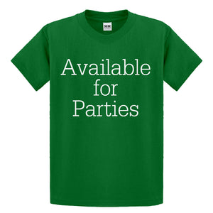 Youth Available for Parties Kids T-shirt