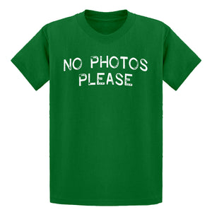 Youth No Photos Please Kids T-shirt
