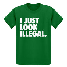 Youth Just Look Illegal Kids T-shirt