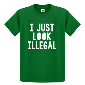 Youth I just Look Illegal Kids T-shirt