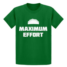 Youth Maximum Effort Taco Kids T-shirt
