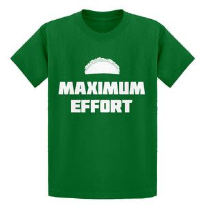 Youth Maximum Effort Taco Kids T-shirt