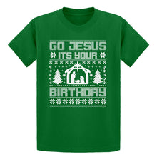 Youth Go Jesus Its Your Birthday Kids T-shirt