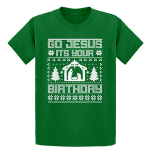 Youth Go Jesus Its Your Birthday Kids T-shirt
