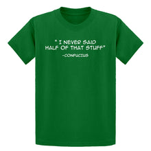 Youth Confucius say Kids T-shirt